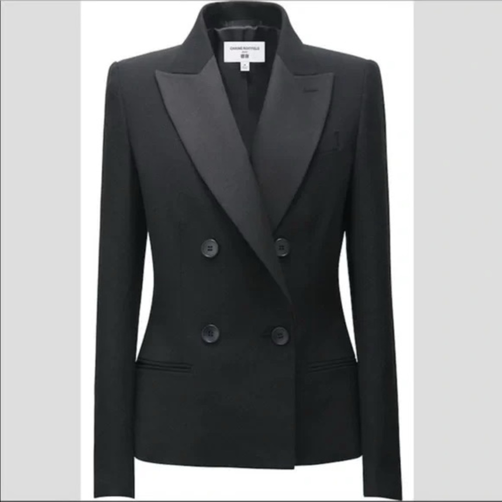 Carine Roitfeld x Uniqlo Women Carine Tuxedo Jacket